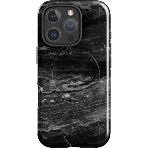Crystal Black iPhone 16 Pro Max Magsafe Impact Case