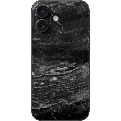 Crystal Black iPhone 16 Skin