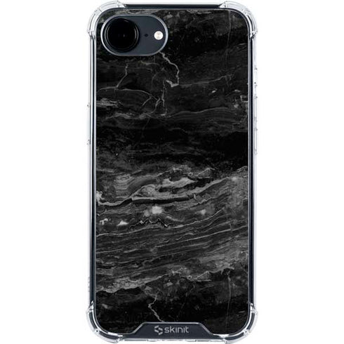 Crystal Black iPhone 16e Clear Case