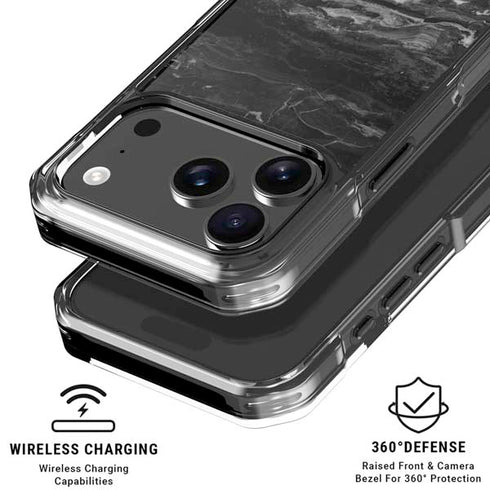 Crystal Black iPhone 18 Pro Clear Case