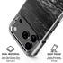 Crystal Black iPhone 18 Pro Clear Case