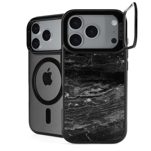 Crystal Black iPhone 18 Pro Kickstand Case