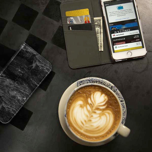 Crystal Black iPhone 7 Folio Case