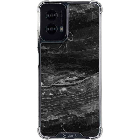Crystal Black Moto G Power 5G (2024) Clear Case