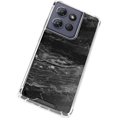 Crystal Black Moto G Stylus 5G (2025) Clear Case
