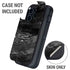 Crystal Black Otterbox Defender iPhone Skin