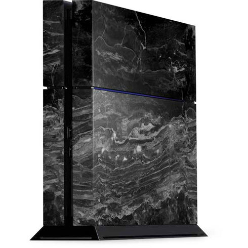 Crystal Black PlayStation PS4 Skins