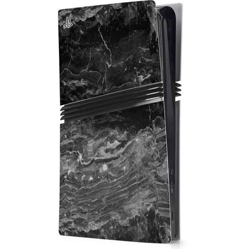 Crystal Black PS5 Pro Console Skin