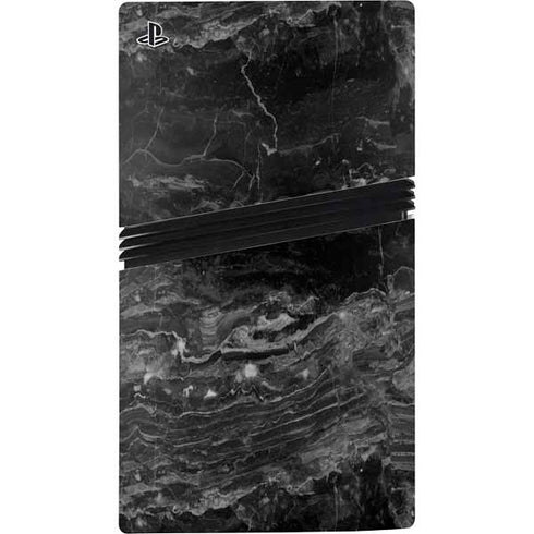 Crystal Black PS5 Pro Console Skin