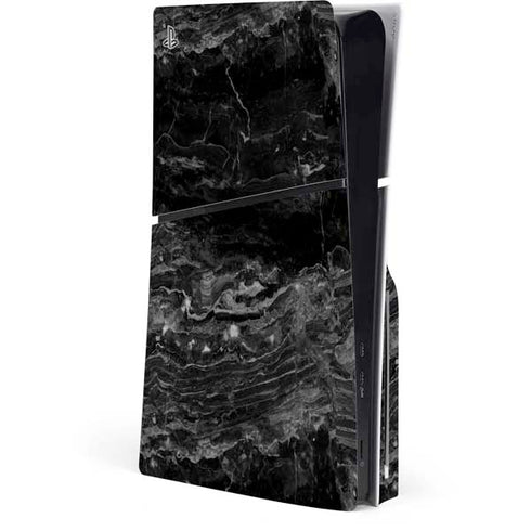 Crystal Black PlayStation PS5 Skins