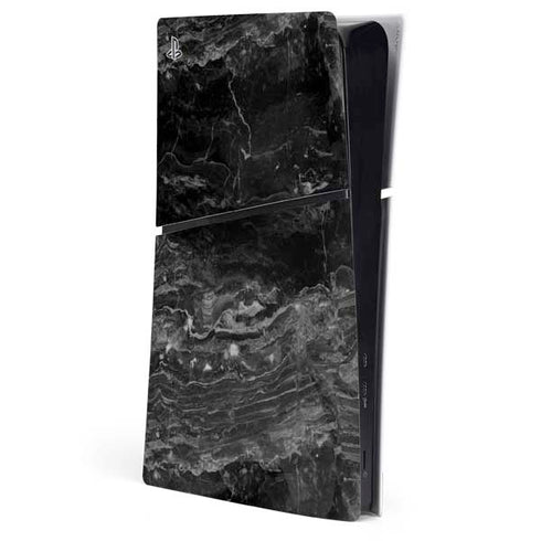 Crystal Black PS5 Slim Digital Edition Console Skin