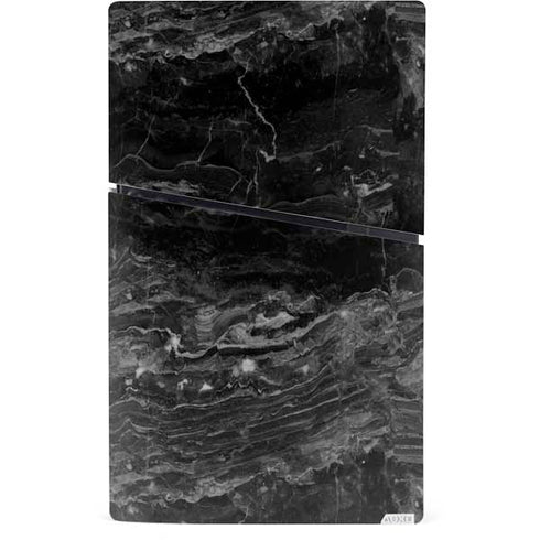 Crystal Black PS5 Slim Digital Edition Console Skin