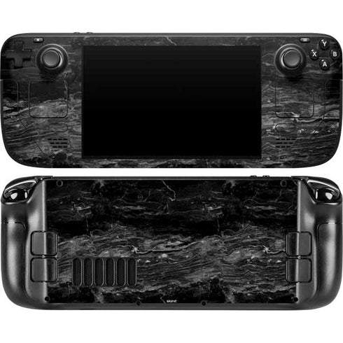 Crystal Black Steam Deck Handheld Gaming Computer OLED Skin