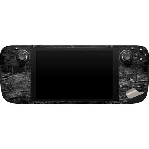 Crystal Black Steam Deck Handheld Gaming Computer Skin