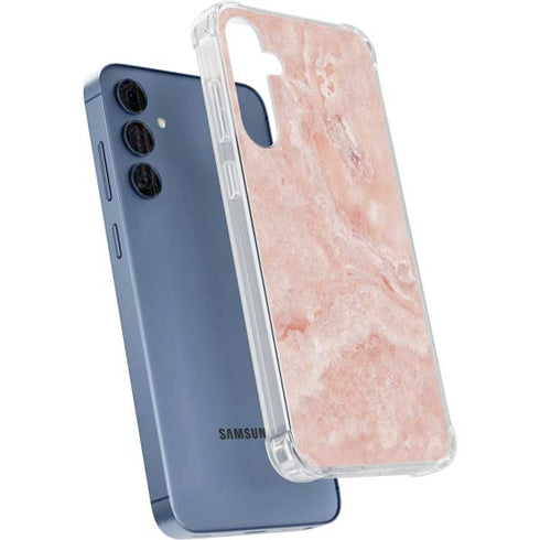 Crystal Pink Galaxy A55 5G Clear Case