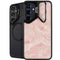 Crystal Pink Galaxy S25 Kickstand Case