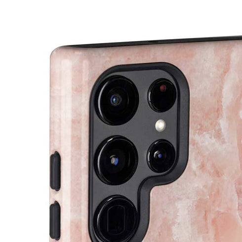 Crystal Pink Galaxy S25 Ultra Impact Case