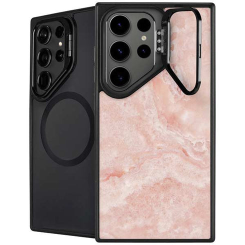 Crystal Pink Galaxy S24 Ultra Kickstand Case