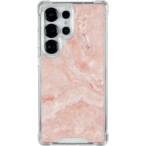 Crystal Pink Galaxy S25 Ultra Clear Case