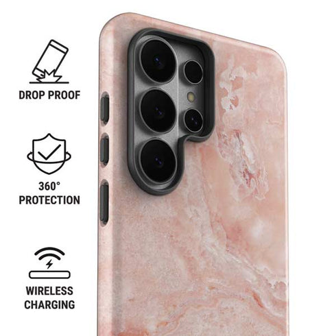 Crystal Pink Galaxy S26 Ultra Impact Case