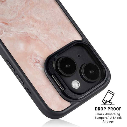 Crystal Pink iPhone 14 Kickstand Case