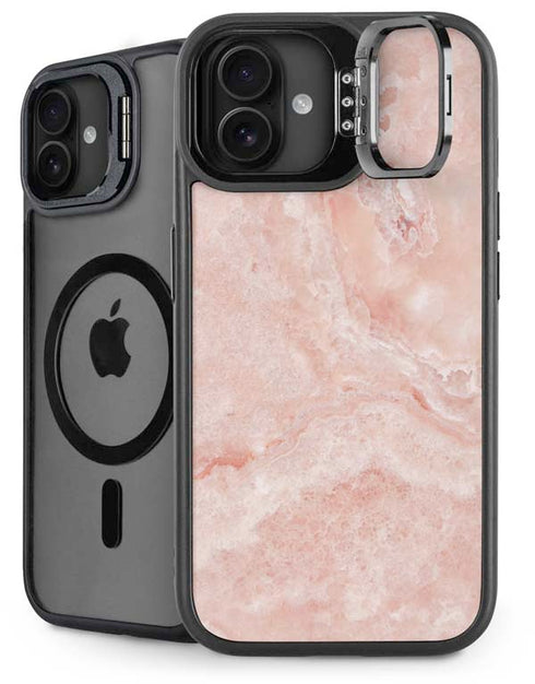 Crystal Pink iPhone 16 Plus Kickstand Case