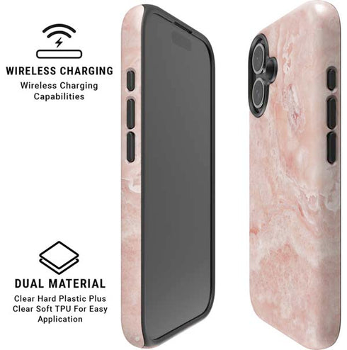 Crystal Pink iPhone 16 Plus Magsafe Impact Case