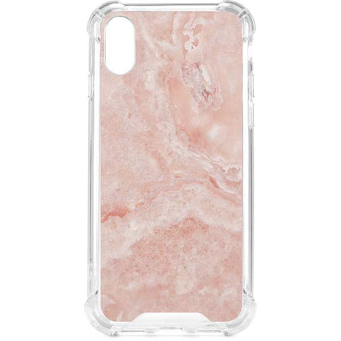 Crystal Pink iPhone XS Clear Case