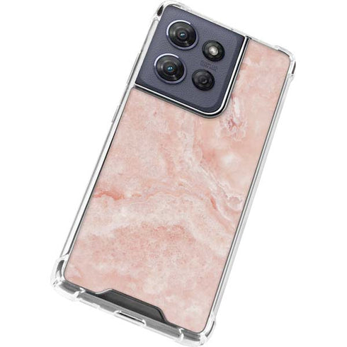 Crystal Pink Moto G Power 5G (2025) Clear Case