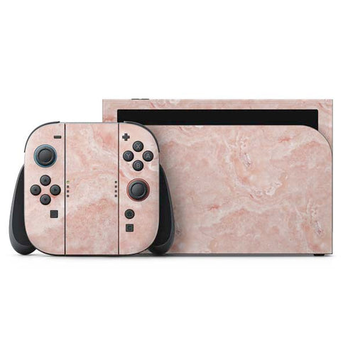 Crystal Pink Nintendo Switch 2 (2025) with Joy-Con Skin
