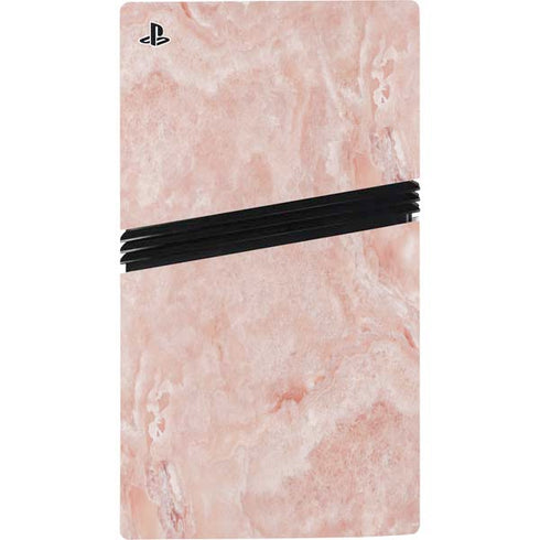 Crystal Pink PS5 Pro Disk Console Skin