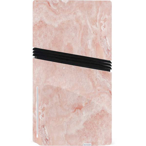 Crystal Pink PS5 Pro Disk Console Skin