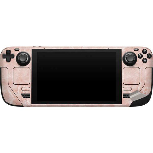 Crystal Pink Steam Deck Handheld Gaming Computer Skin
