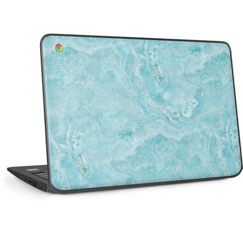 Crystal Turquoise HP Chromebook Skin