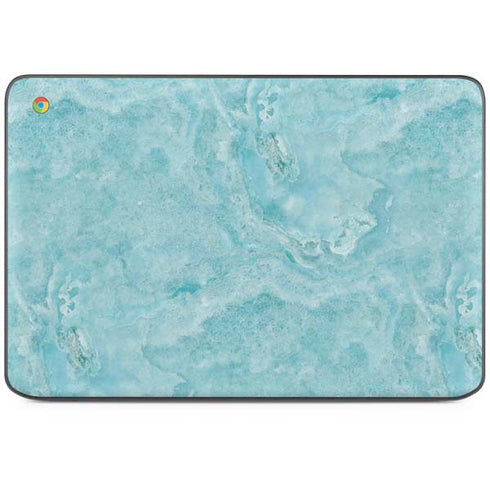 Crystal Turquoise HP Chromebook Skin