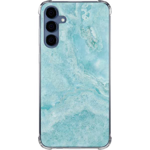 Crystal Turquoise Galaxy A55 5G Clear Case