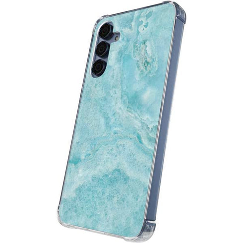 Crystal Turquoise Galaxy A55 5G Clear Case