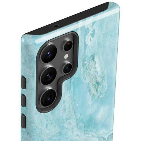 Crystal Turquoise Galaxy S23 Ultra Pro Case