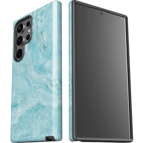 Crystal Turquoise Galaxy S23 Ultra Pro Case