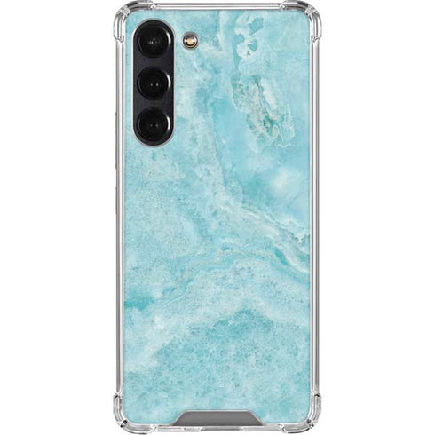 Crystal Turquoise Galaxy S24 FE Clear Case