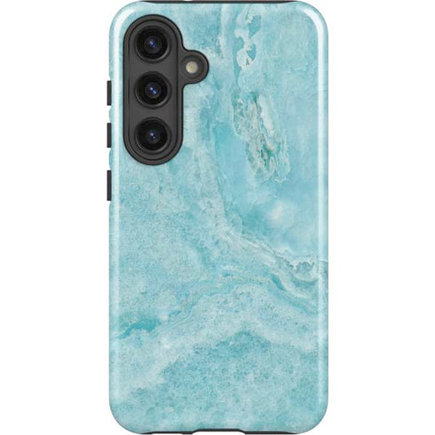 Crystal Turquoise Galaxy S25 Impact Case