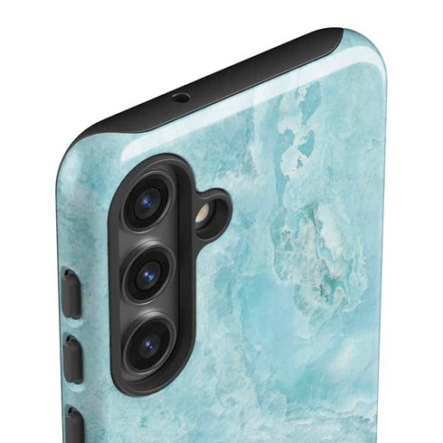 Crystal Turquoise Galaxy S25 Impact Case