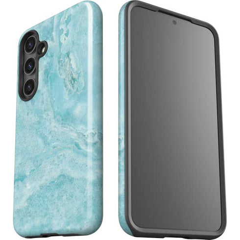 Crystal Turquoise Galaxy S25 Impact Case