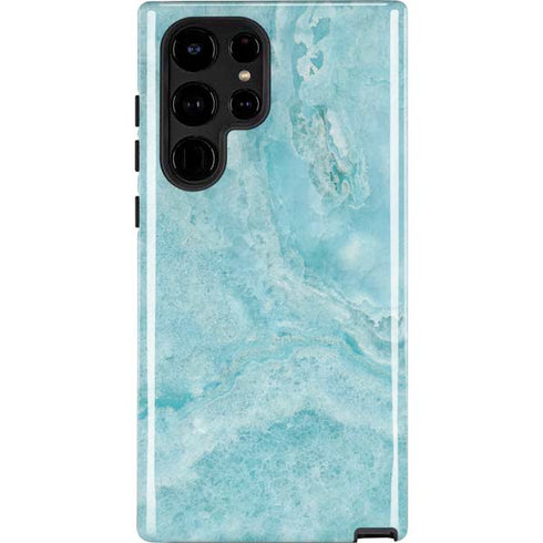 Crystal Turquoise Galaxy Cases