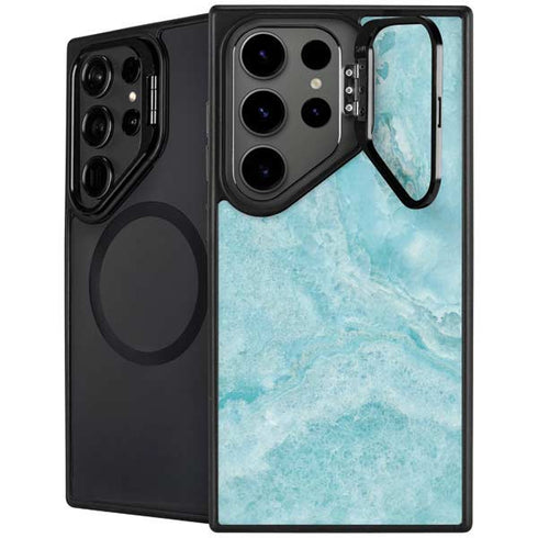 Crystal Turquoise Galaxy Cases