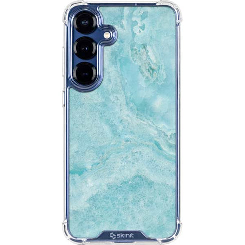 Crystal Turquoise Galaxy S25 FE Clear Case