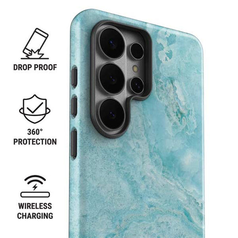 Crystal Turquoise Galaxy S26 Ultra Impact Case