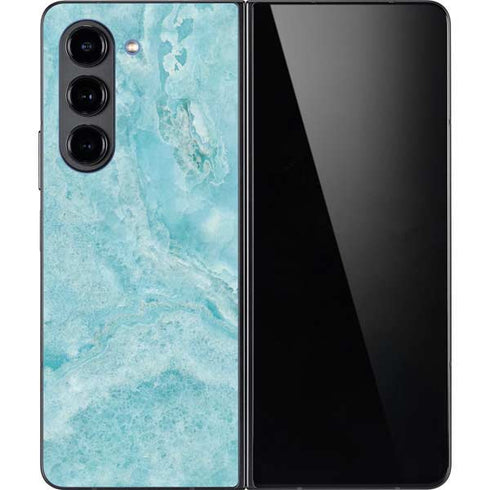 Crystal Turquoise Galaxy Z Fold5 5G Skin