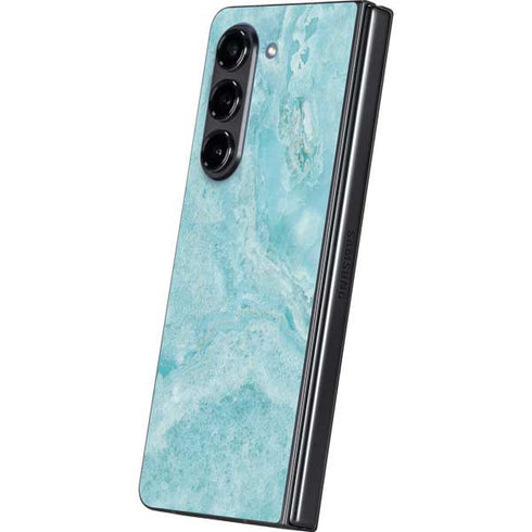 Crystal Turquoise Galaxy Z Fold5 5G Skin