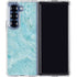 Crystal Turquoise Galaxy Z Fold7 Clear Case